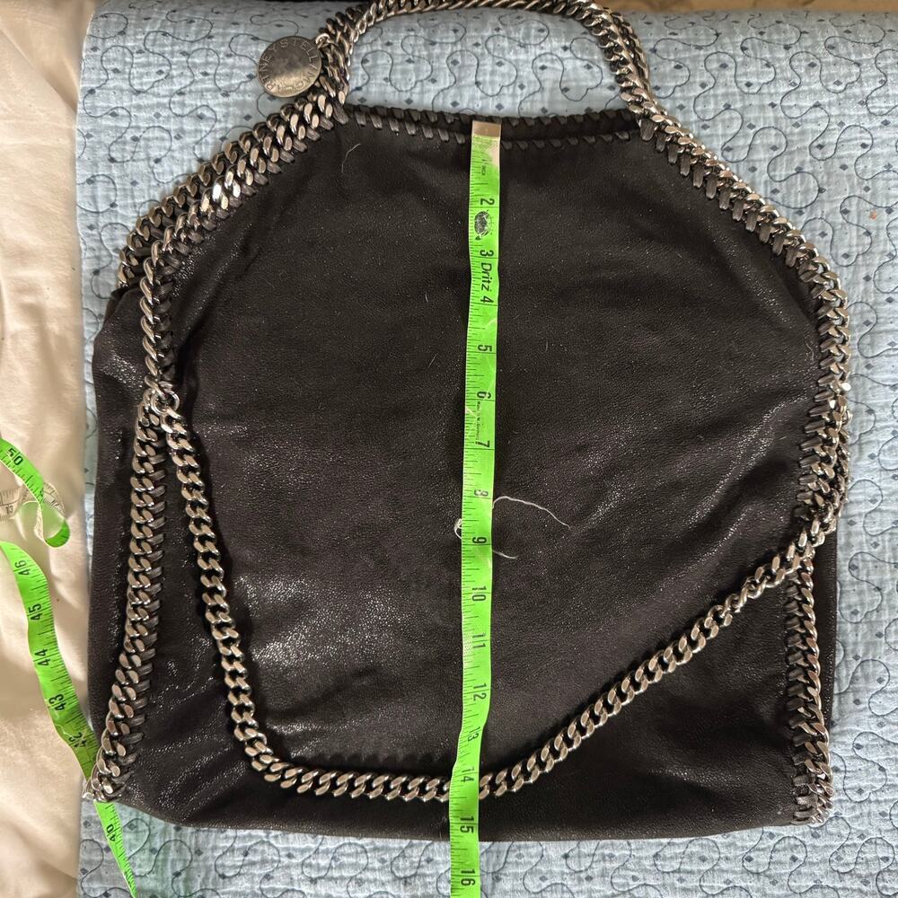 STELLA MCCARTNEY The Falabella Medium Brushed Shoulder Bag Foldover - Picture 4 of 15